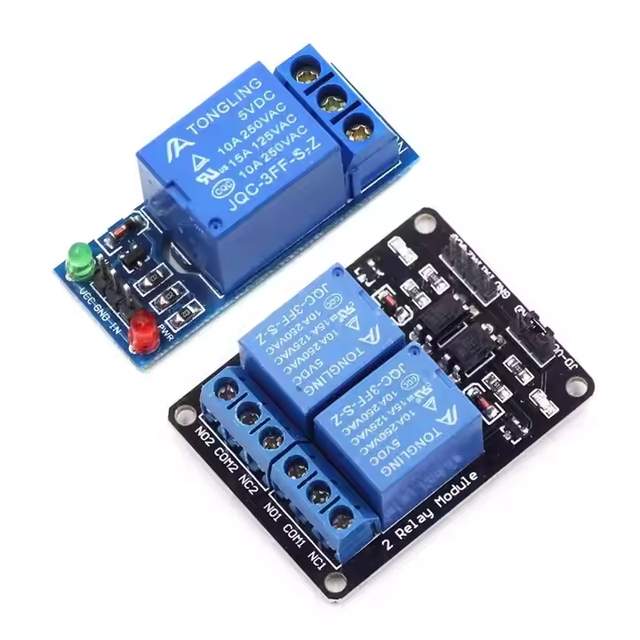 1 2 4 6 8 Channel 5V12V24V Relay Module PLC Control Board Optocoupler Isolator High Low Level Trigger MCU