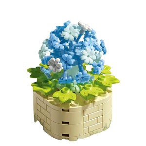 Nouveautés Briques Miniatures en Plastique ABS DIY, Fleurs Immortelles MOC, Plantes Simulées, <span class=keywords><strong>Pot</strong></span> <span class=keywords><strong>de</strong></span> Fleurs, Micro Blocs <span class=keywords><strong>de</strong></span> Construction, Jouets - Product Image 4