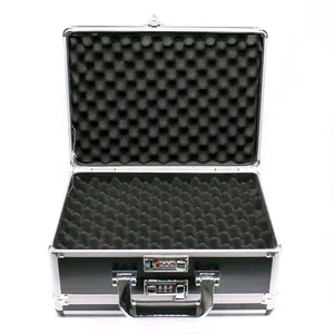New Fashion Double Sided Aluminum Carry Case with Combination Lock for Toy Gun