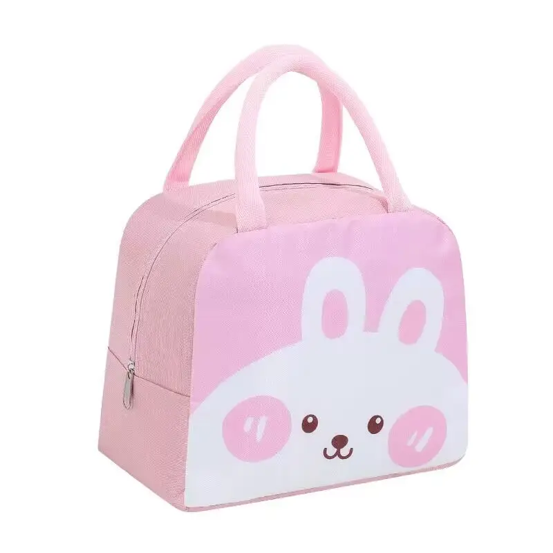 Thermal Insulated Lunch Box Bag School Tote Food Picnic Bag Cartoon Cute Lunch Bag For Women Girl Kids Children