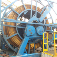 Réducteur de moteur hydraulique professionnel pour bobine de tubes spiralés, conçu pour les charges lourdes, pour les travaux d'intervention en puits pétroliers