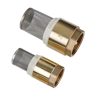 Válvula de retención de latón de 3/4 pulgadas con filtro de acero inoxidable para control del flujo de agua - Product Image 5