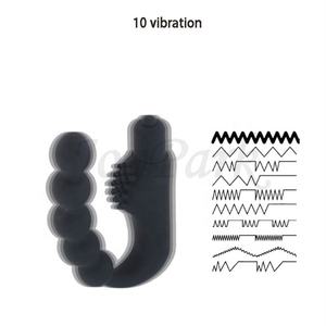 2020 baru JoyPark 10 kecepatan pemijat getar Anal silikon pemijat prostat medis Anal laki-laki mainan seks - Product Image 6
