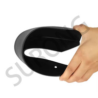 Surong 4 pièces de garde-boue en plastique de haute qualité pour MG 6 & MG ZS 2017-2019, pare-boue avant/arrière, accessoires automobiles
