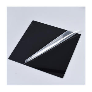 Lembar akrilik plastik cor warna Solid hitam, permukaan mengkilap 4x8 kaki 1mm 2mm 3mm - Product Image 3