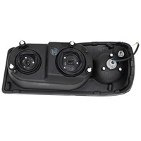 Ensemble de phares noirs pour Mack Granite GU7 GU8 2008-2018 GU4 GU5 2012-2018 Remplacement de phare avant pour camion lourd