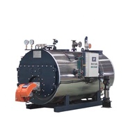 Chaudière à vapeur horizontale à tubes de feu basse pression WILFORD 3000 kg/h, système de chauffage automatique au gaz ou au mazout pour l'industrie textile 1