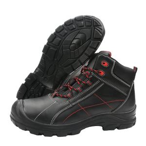 Fabricant usine de chaussures de sécurité personnalisées pour hommes bout en acier cuir antidérapant imperméable résistant aux coups de couteau s3 vente en gros - Product Image 3