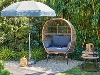 Fauteuil suspendu en acier pour patio - Best Seller Balançoire double pour le jardin et les loisirs, siège suspendu pour 2 personnes