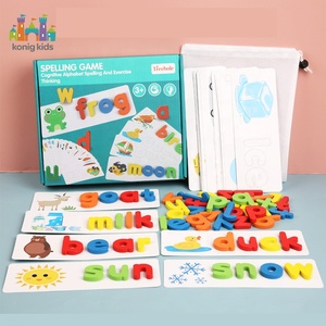 Bloques <span class=keywords><strong>de</strong></span> Construcción del Alfabeto Konig Kids 26, Aprendizaje <span class=keywords><strong>de</strong></span> Palabras, Juguete <span class=keywords><strong>de</strong></span> Clasificación <span class=keywords><strong>de</strong></span> Formas <span class=keywords><strong>de</strong></span> Madera, Juguetes Educativos para Niños, Juguetes <span class=keywords><strong>de</strong></span> Bloques - Product Image 1