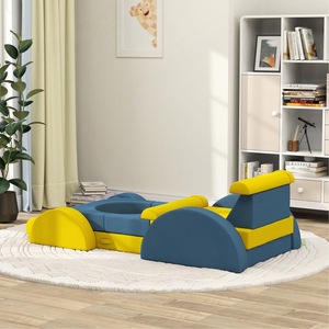 Ensemble de blocs <span class=keywords><strong>d</strong></span>'escalade souples en mousse pour la vente en gros en usine, équipement de jeu sensoriel pour bébés, canapé en mousse pour l'intérieur et l'extérieur, idéal pour les enfants <span class=keywords><strong>d</strong></span>'âge préscolaire - Product Image 6