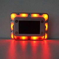 Nouvelle lampe de camping solaire transfrontalière, recharge USB, multifonctionnelle, support magnétique de fixation, lampe de travail COB