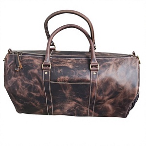 Sac à main vintage de grande capacité de haute qualité en cuir véritable avec fermeture éclair, léger, durable, qualité supérieure, prix compétitif B - Product Image 3