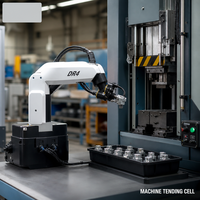 Robot de table industriel 4 axes DR4 pour le chargement et le déchargement de machines de presse, avec une charge utile de 500g et une portée de 440mm, motorisé