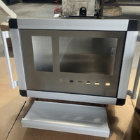 Boîtier métallique en alliage d'aluminium RUIAO 7 pouces pour panneau de commande HMI, certifié CE, IP54, revêtement poudré, écran tactile CNC