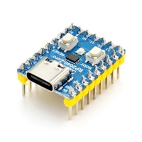 Placa de Desarrollo de Microcontrolador Compatible con Raspberry Pi, Placa Madre PICO de Doble Núcleo RP2040 Zero USB Estándar, Tamaños de RAM y Flash