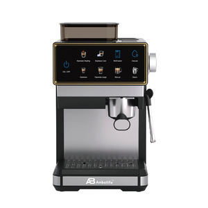 <span class=keywords><strong>Machine</strong></span> à <span class=keywords><strong>café</strong></span> expresso Anbolife 20 bars avec moulin intégré, glissière automatique, contrôle de température PID, thermobloc, cafetière pour la maison - Product Image 1