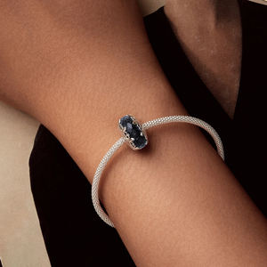 925 argento Sterling Bead di vetro ossidato <span class=keywords><strong>gioielli</strong></span> in argento che fanno Charms BSC1077 Iris <span class=keywords><strong>Murano</strong></span> perline ciondoli alla moda ciondoli - Product Image 6