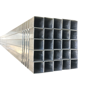 ASTM A500 Gr. B <strong>GI</strong> Square Pipe 20x20 to 100x100mm Square Hollow Section GB/T 6728 Q235 Anti-Rust Hot Dip Galvanized Square Tube - Product Image 2