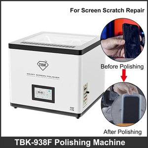 Macchina per Levigatura e Lucidatura da Tavolo TBK 938F, Dispositivo per Rimozione Graffi su Display di <span class=keywords><strong>Samsung</strong></span>, iPhone e Orologi, <span class=keywords><strong>Riparazione</strong></span> e Ricondizionamento Schermi - Product Image 4