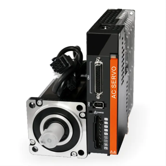 Mejor precio AC Servo Drive 0.75KW 220V 1PH AC servomotor y controlador de accionamiento set 100W 200W 400W 750W 1000W CNC servoaccionamientos