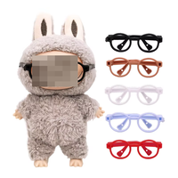 Poupée lunettes jouet 10cm 20cm pour mignon dessin animé ours en peluche Bubu poupée lunettes jouet accessoires pour enfants