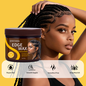 Gel Coiffant Hydratant Fixation <span class=keywords><strong>Forte</strong></span> pour Cheveux Bouclés et Contrôle des Bords – Vente en Gros – En Stock - Product Image 5