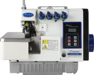 AS-F10-4D Mesin Jahit Overlock Industri 4 Benang Drive Langsung Kecepatan Tinggi Tipe Baru