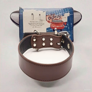 Kalung Anjing Kulit PU 2026, Empuk, Dapat Disesuaikan, Anti Air, Lembut, Elegan, Sederhana untuk Anjing Kecil, Sedang, dan Besar - Product Image 4