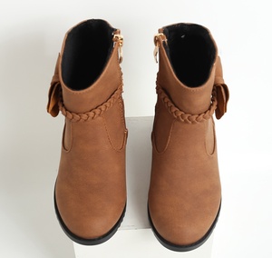 Bottes de princesse pour filles, antidérapantes, polyvalentes, à tube court, bottes pour petites filles - Product Image 3