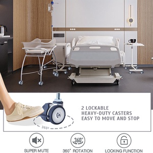 Emniyet istikrarlı beşik çift tekerlekler <span class=keywords><strong>2</strong></span> inç kök döner <span class=keywords><strong>Caster</strong></span> Insert çubuk <span class=keywords><strong>Caster</strong></span> kilitleme fonksiyonu ile - Product Image 5