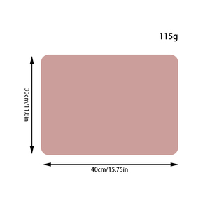 แผ่นรองจานอาหารในห้องครัวแผ่นรองซิลิโคนพิมพ์ลายตามสั่งกันน้ำกันลื่นทนความร้อน - Product Image 6