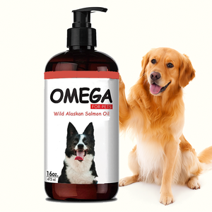 Suplementos de Aceite de Salmón Puro <span class=keywords><strong>para</strong></span> Mascotas al por Mayor OEM/ODM, Aceite de Salmón Silvestre de Alaska, Apoyo Inmunológico, <span class=keywords><strong>para</strong></span> la Piel <span class=keywords><strong>y</strong></span> un Pelaje Brillante con Omega-3 - Product Image 1