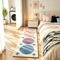 Vente en gros de coussin de chaise capitonné coussin de siège housse de coussin de chaise carrée avec des caractères chinois