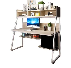 Mesa de estudio moderna de nuevo diseño, escritorio de ordenador grande para muebles del hogar