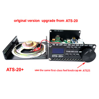 Radio Original New ATS-20+ Plus SI4732 Semua Band FM AM MW dan SW dan SSB (LSB dan USB) Antena Baterai Lithium 850mAh Speaker