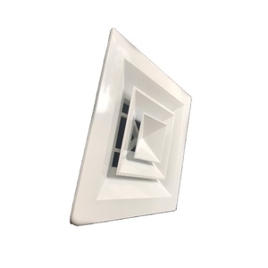 <span class=keywords><strong>Grille</strong></span> d'aération carrée en plastique à quatre voies <span class=keywords><strong>Grille</strong></span> d'aération en rangée - Product Image 2