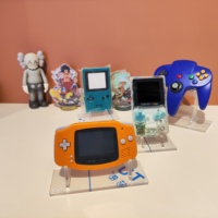 Support d'affichage amélioré en acrylique transparent HoFong pour console GameBoy Color, vente en gros