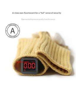 Chaussettes pour bébés sans coutures, chaussettes tube tricotées confortables pour bébés, chaussettes antidérapantes pour enfants, chaussettes mignonnes avec animaux en 3D, coton respirant - Product Image 4