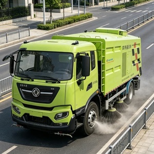 รถดูดฝุ่นกวาดถนนแบบไฟฟ้า DONGFENG 4x2 สำหรับงานหนัก ใช้ได้ทุกฤดู - Product Image 1