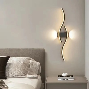 Modern Creative Design Linear Indoor <b>Strip</b> Wall Lamp Elegant Home Lighting - Product Image 5