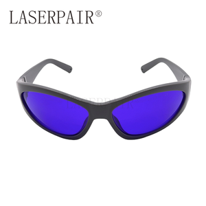 แว่นตาเลเซอร์ป้องกันแสง OD6 560-600nm เลเซอร์สีเหลืองสีย้อมแว่นตานิรภัย - Product Image 2