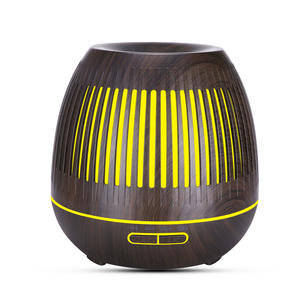 Tuya Wifi Essential Oil Diffuser Wood Grain 0.5L <b>Humidifier</b> With Led Light App Control Home Use - Product Image 5