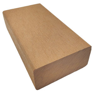 Banco de jardín decorativo WPC, viga compuesta de plástico de <span class=keywords><strong>madera</strong></span> maciza, durmiente compuesto impermeable para Decoración - Product Image 1