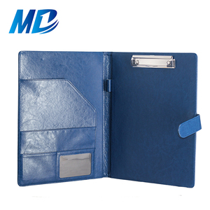 Chất lượng cao danh mục đầu tư kinh doanh A4 PU da tài liệu thư mục với chủ bút - Product Image 2