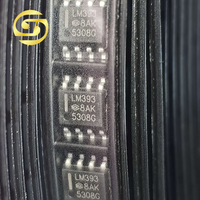 Circuit intégré électronique LM393 LM393DR LM 393 SOP-8, tout neuf, fabriqué en Chine