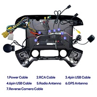 Autoradio Android Tactile 13,1 Pouces pour Tableau de Bord, Stéréo Voiture GPS Navigation Wi-Fi pour GMC Sierra Chevrolet Silverado 2014-2018