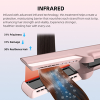 Blower pelurus rambut profesional basah kering tanpa pelat plasma inframerah perawatan rambut rumah OEM