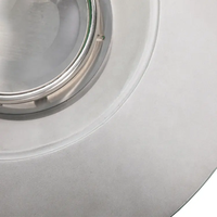Brasero rond au propane de 30 pouces, table de feu extérieure moderne, 40000 BTU, certifié ETL/CE, autoportant, décoration de jardin