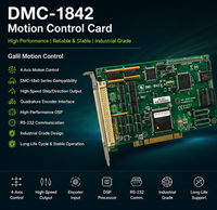 Carte de contrôle de mouvement PCI 4 axes Galil DMC-1842 Rev.H testée, contrôleur de servomoteur, original USA
